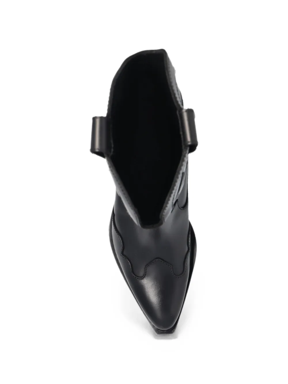 ALOHAS Calyx flame-motif boots Zwart