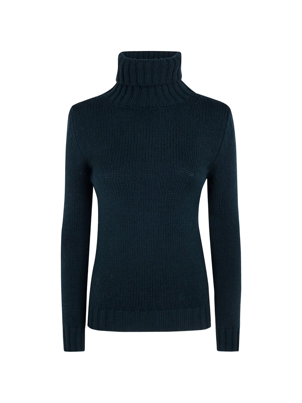 base ribbed-knit sweater - Blu