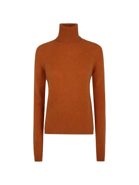 base roll-neck raglan-sleeve sweater