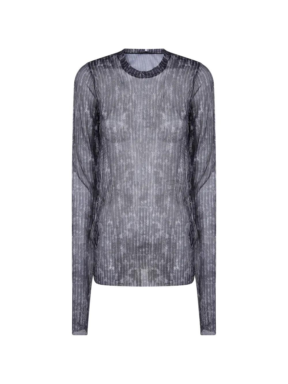 Maria Calderara sheer graphic-print T-shirt