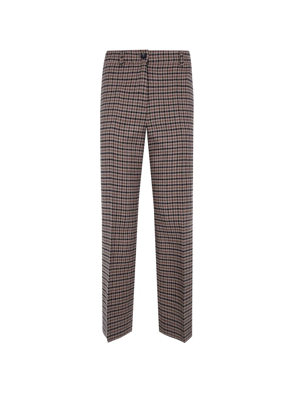 Seventy houndstooth-pattern tailored trousers - Toni neutri