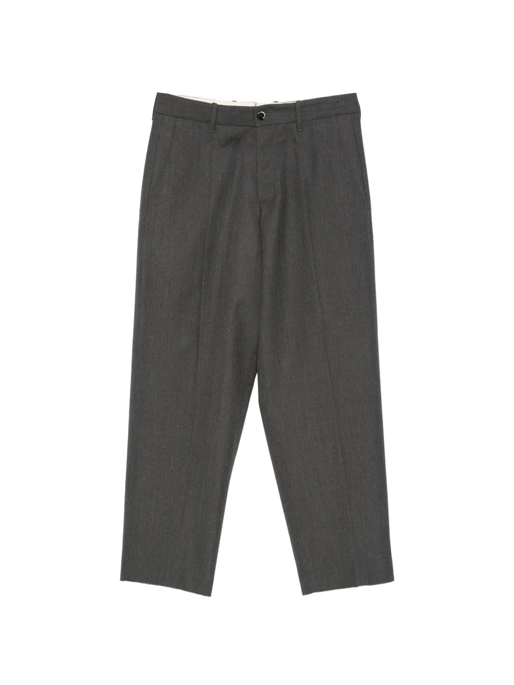 Nine In The Morning Meteorite pressed-crease straight-leg trousers - Grau