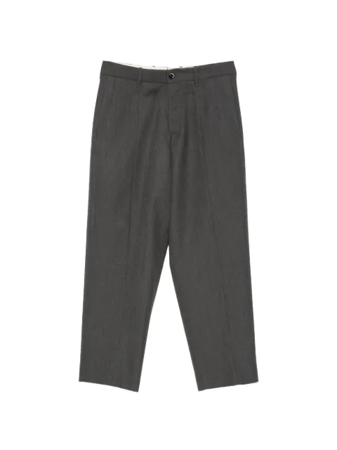 Nine In The Morning Meteorite pressed-crease straight-leg trousers