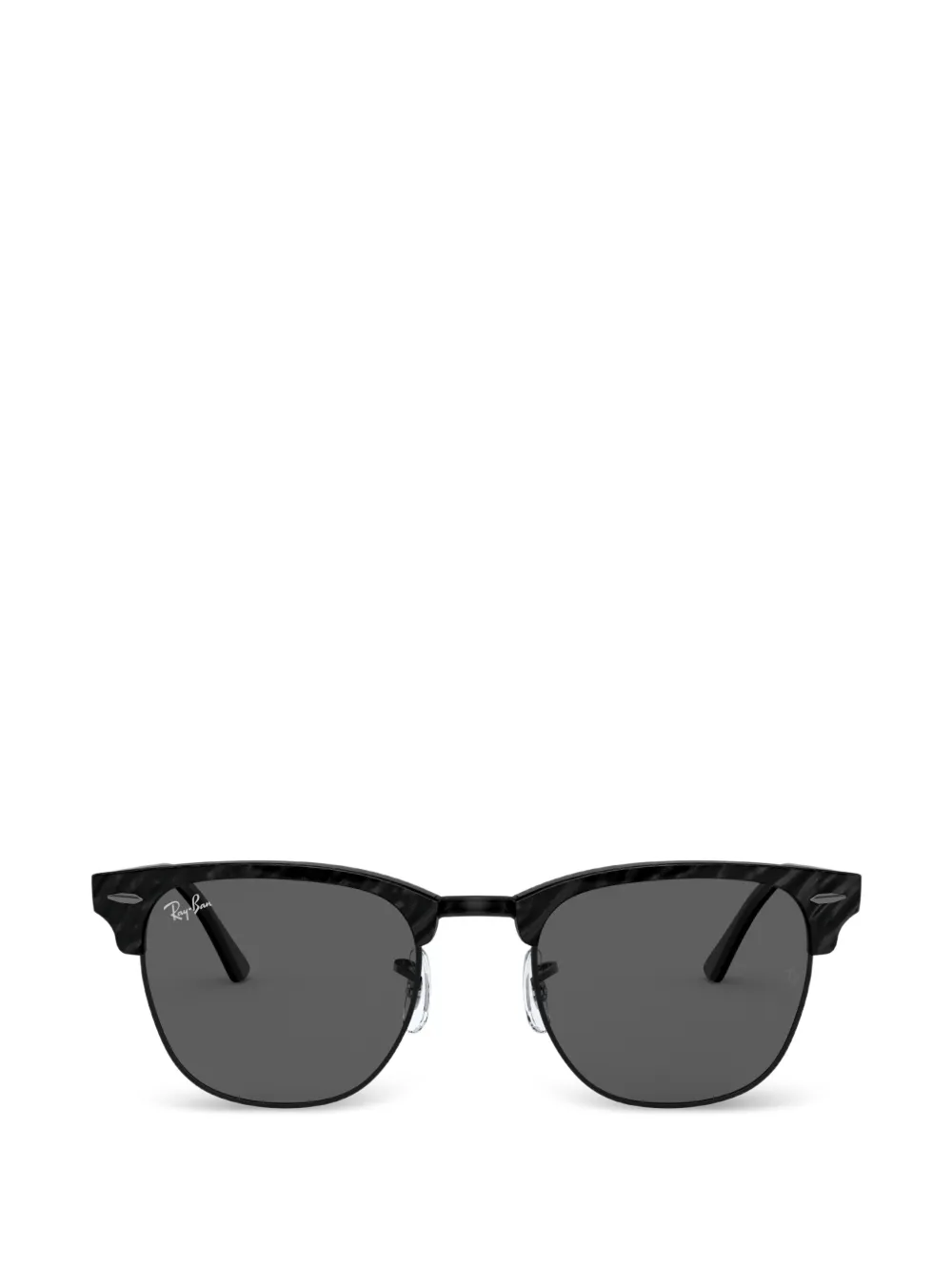 Ray-Ban Occhiali da sole Clubmaster squadrati - Nero
