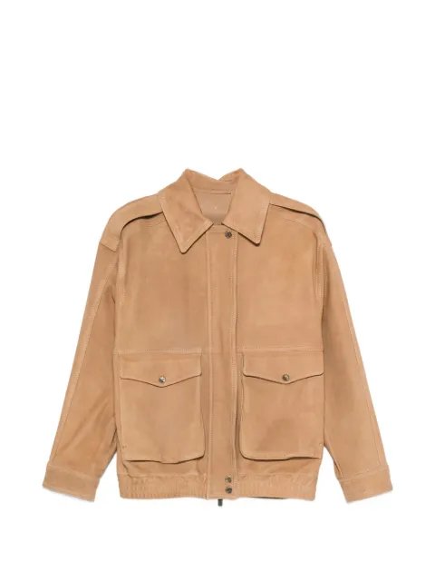Salvatore Santoro long-sleeve leather jacket