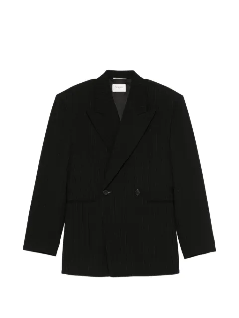 Saint Laurent pinstripe double-breasted blazer