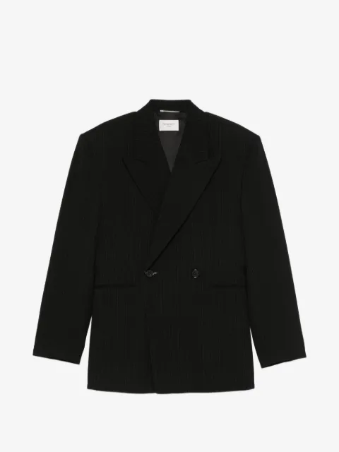 Saint Laurent pinstripe double-breasted blazer