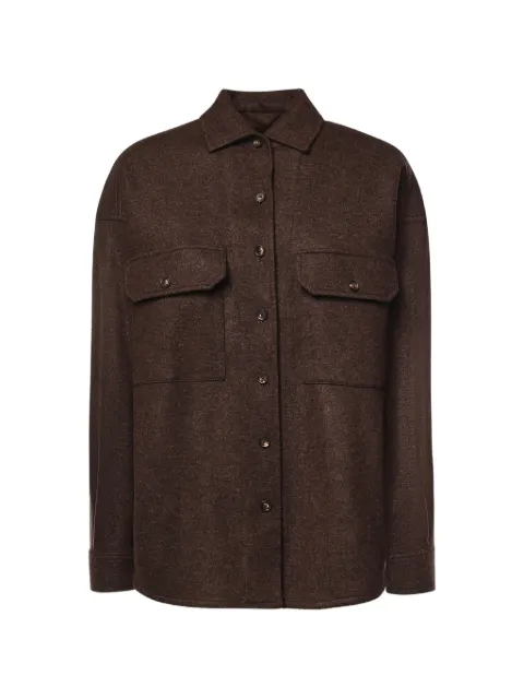 Loro Piana button-up chest-pocket shirt