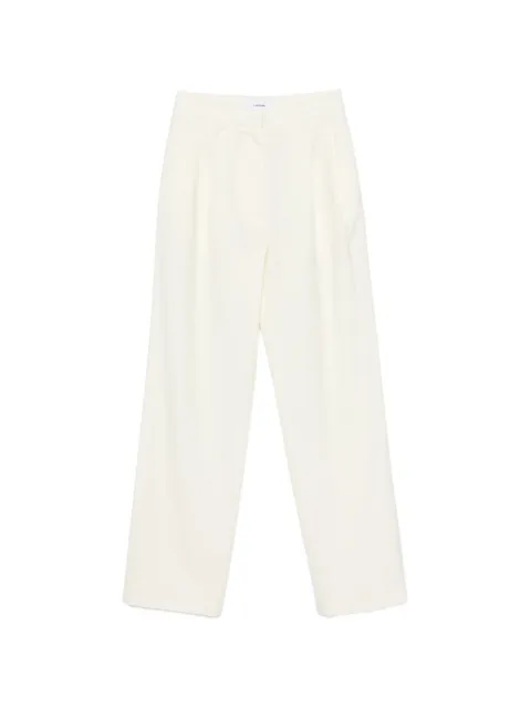 Lardini pleat-detail wide-leg trousers