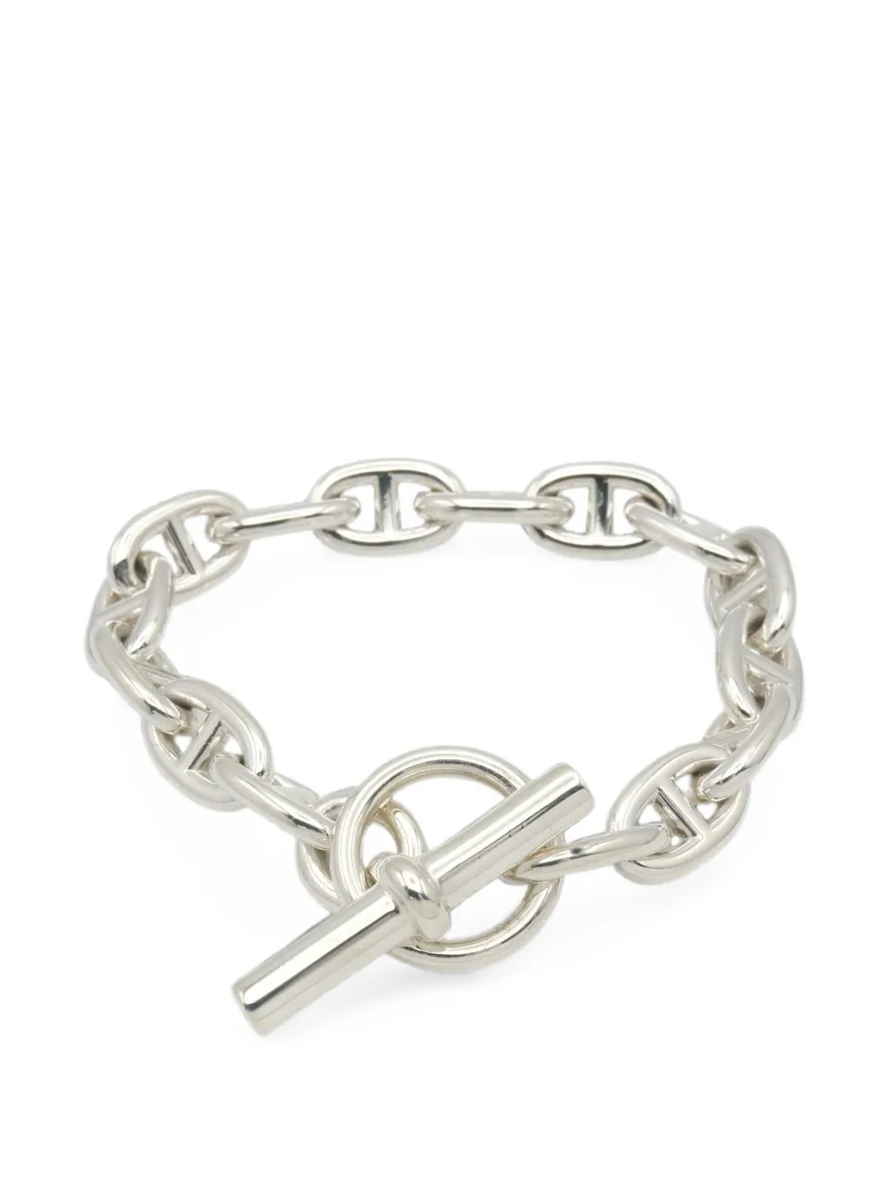 Hermès Pre-Owned 2010s Chaîne d'Ancre MM bracelet - Argento