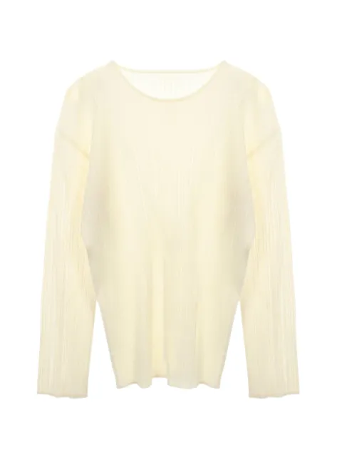 Issey Miyake Pre-Owned 2000s pleated top