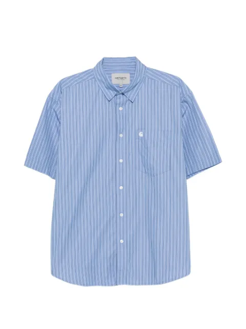 Carhartt WIP vertical-stripe short-sleeve shirt