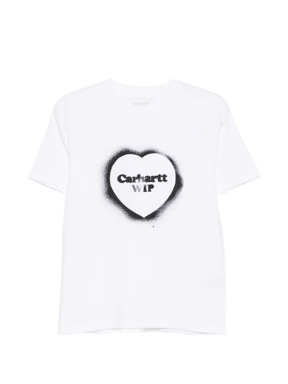 Carhartt WIP Spray Heart logo-print T-shirt - Weiß