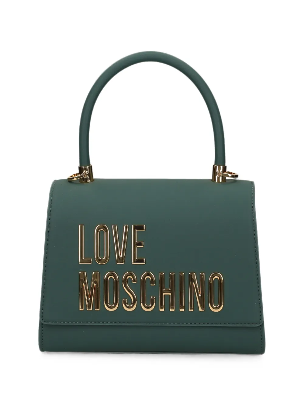 Love Moschino logo-plaque tote bag · OS