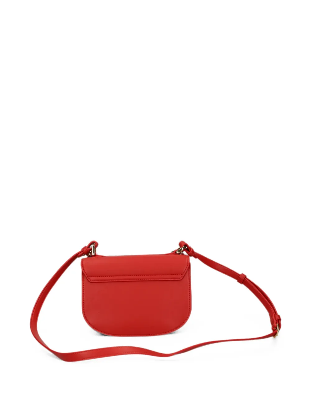 Love Moschino Crossbodytas met ketting en hartbedel Rood
