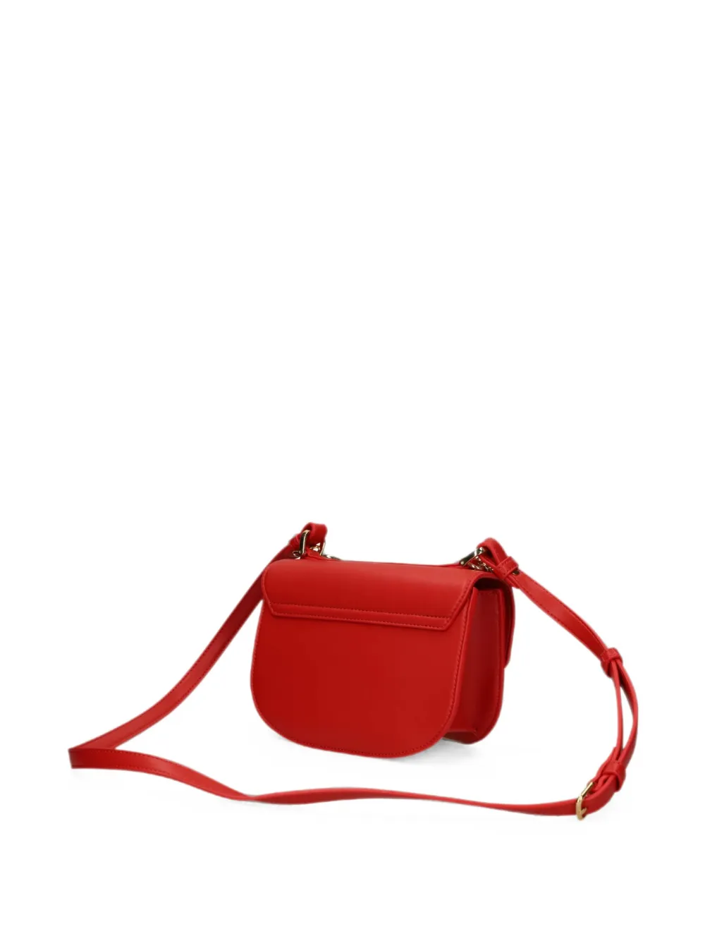 Love Moschino Crossbodytas met ketting en hartbedel Rood