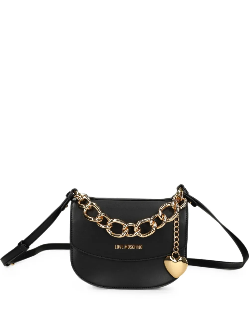 Love Moschino Borsa a tracolla con catena - Nero