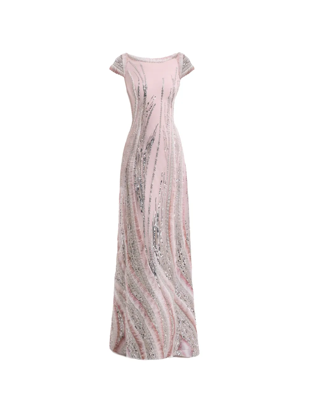 Gemy Maalouf beaded sequin-embellished dress