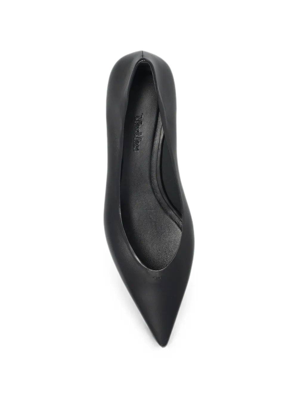 Max Mara Beati pointed-toe pumps Zwart