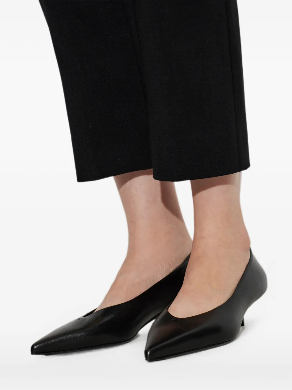Max Mara Beati pointed-toe pumps Zwart