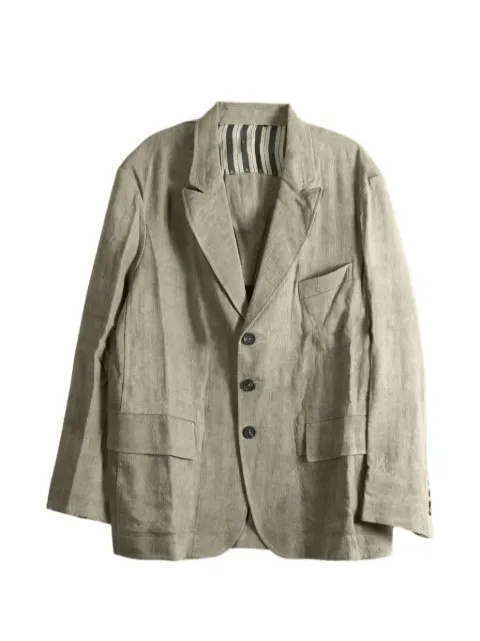 Ziggy Chen notched-lapels single-breasted blazer