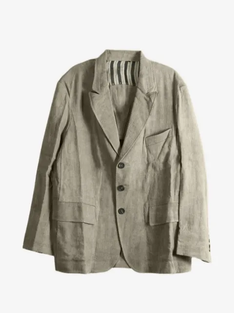 Ziggy Chen notched-lapels single-breasted blazer
