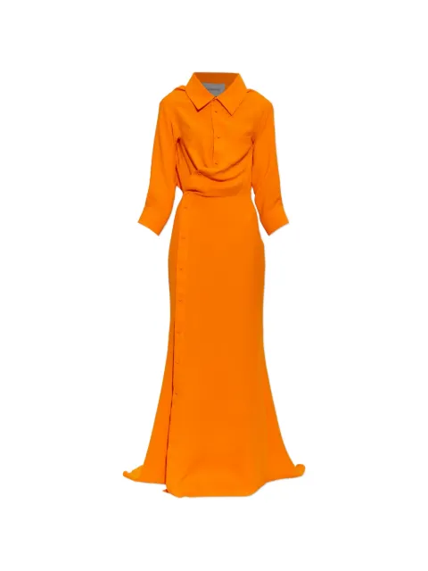 Balenciaga vestido con hombros descubiertos