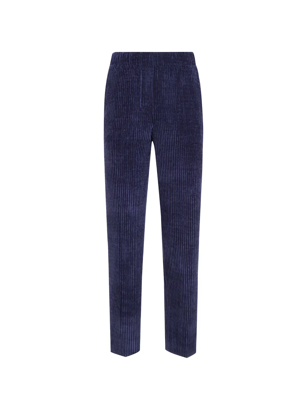 anne claire corduroy-effect elasticated-waist trousers