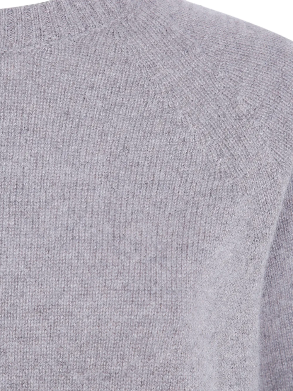 Seventy Kasjmier trui met raglan mouwen Grijs