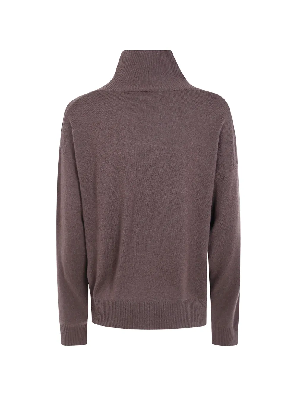 Seventy Trui met hoge hals en knoopdetail Bruin