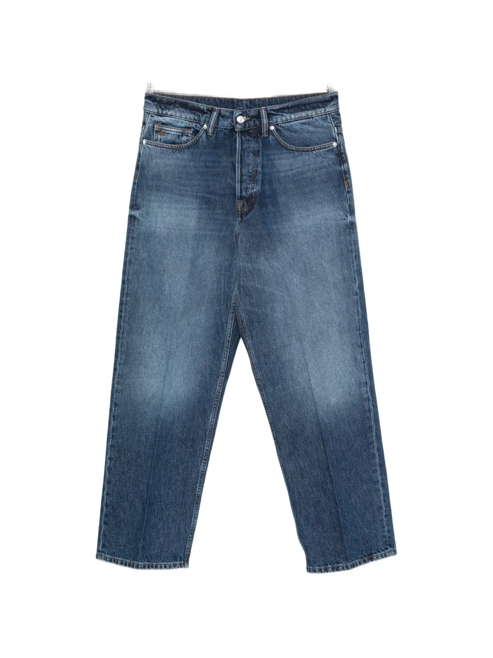 Nine In The Morning Icaro faded straight-leg jeans - Blau