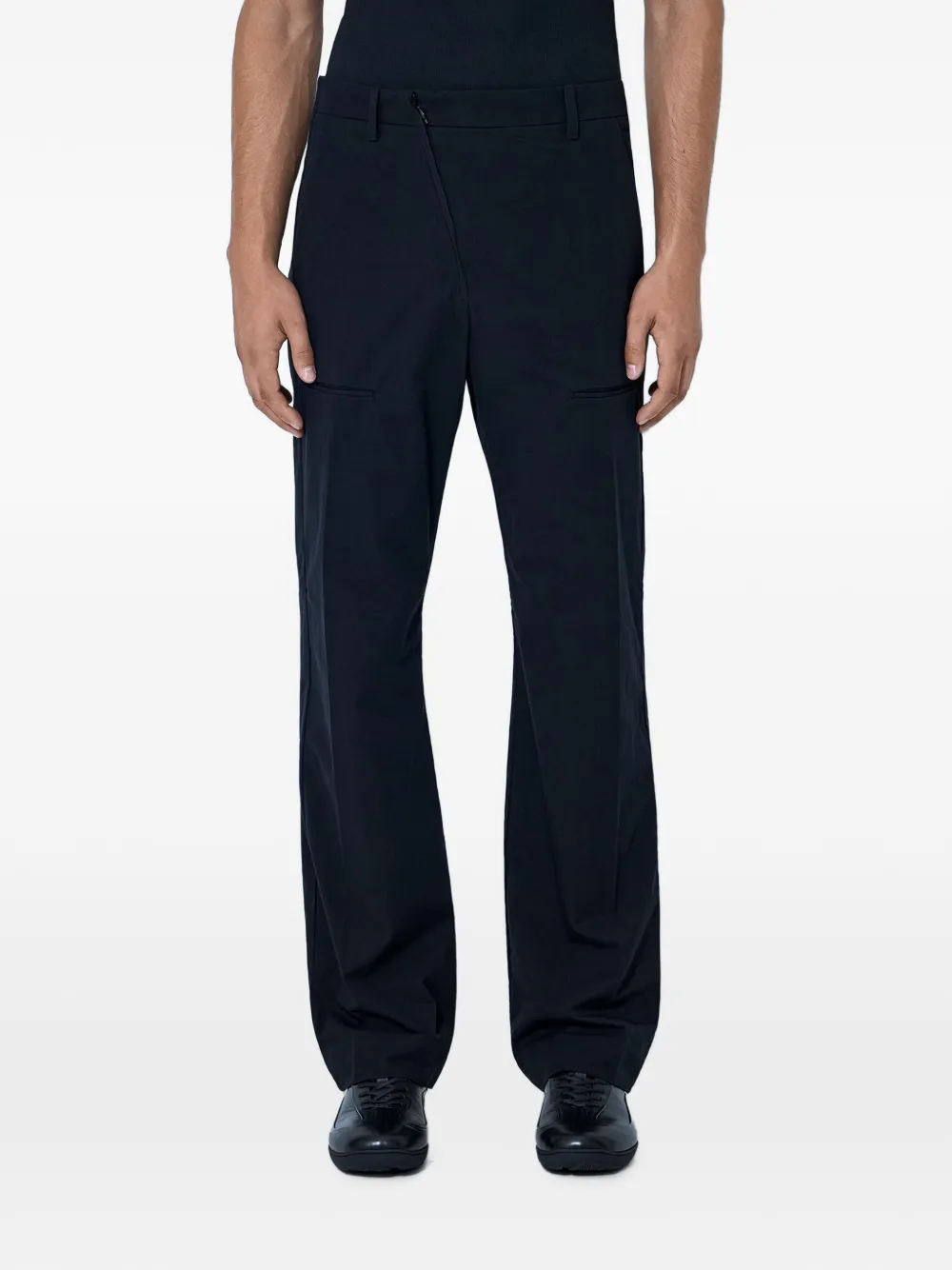 Kiko Kostadinov tailored cargo trousers - Nero