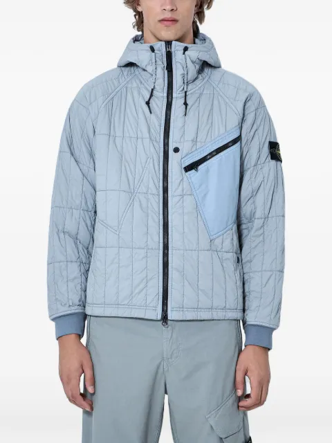 Stone Island 4100015 ultralight nylon quilted-TC jacket