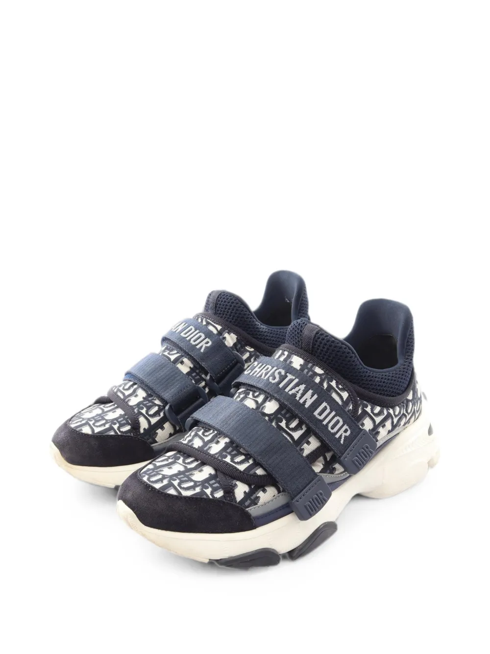Christian Dior Pre-Owned 2000s D-Wander Oblique sneakers - Blau