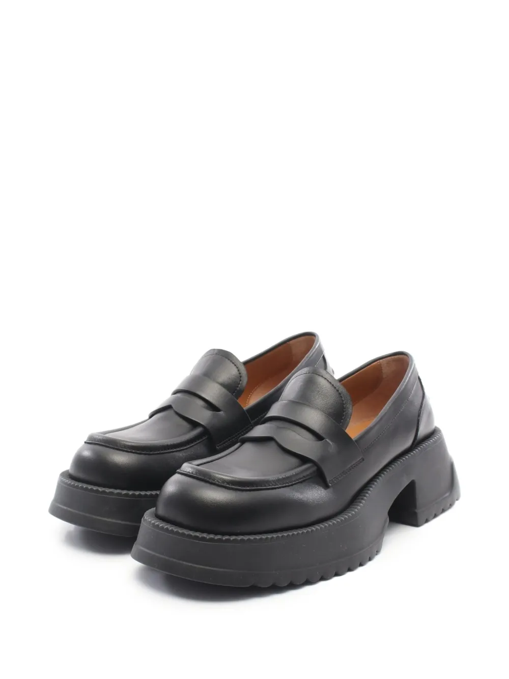 Marni Pre-Owned 2010s platform loafers - Schwarz