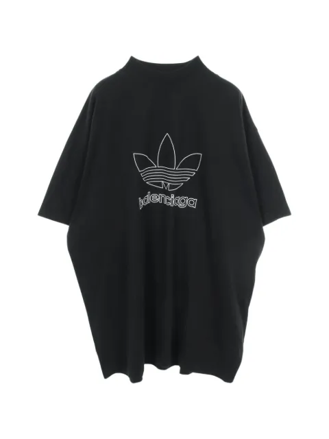 Balenciaga Pre-Owned 2010s Trefoil-print oversized T-shirt