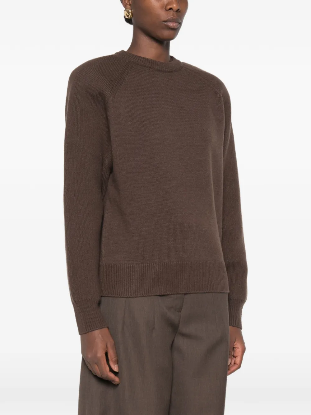 The Frankie Shop Lina trui met lange mouwen Bruin