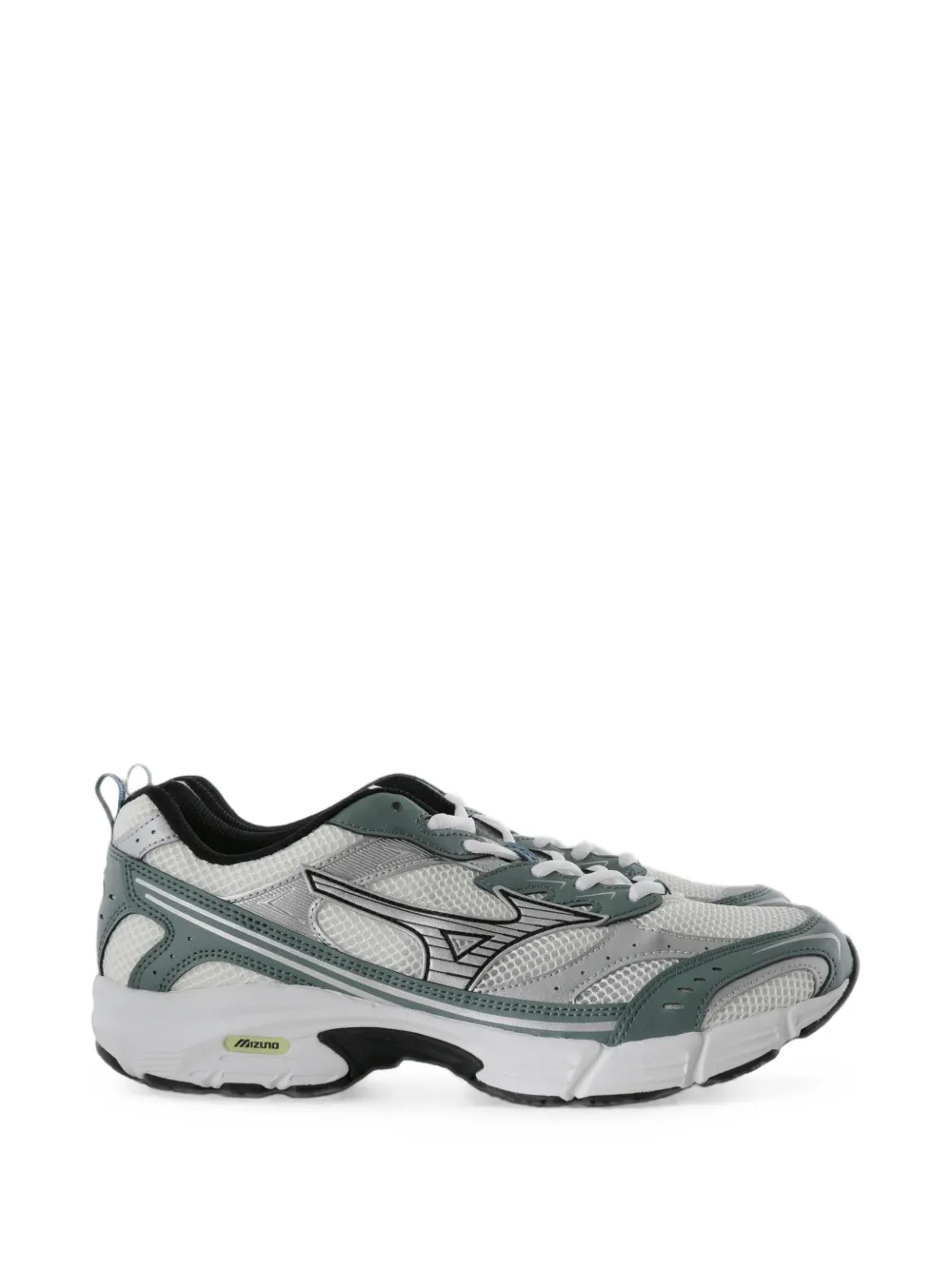 Mizuno Mesh-panelled Logo-patch Sneakers In White
