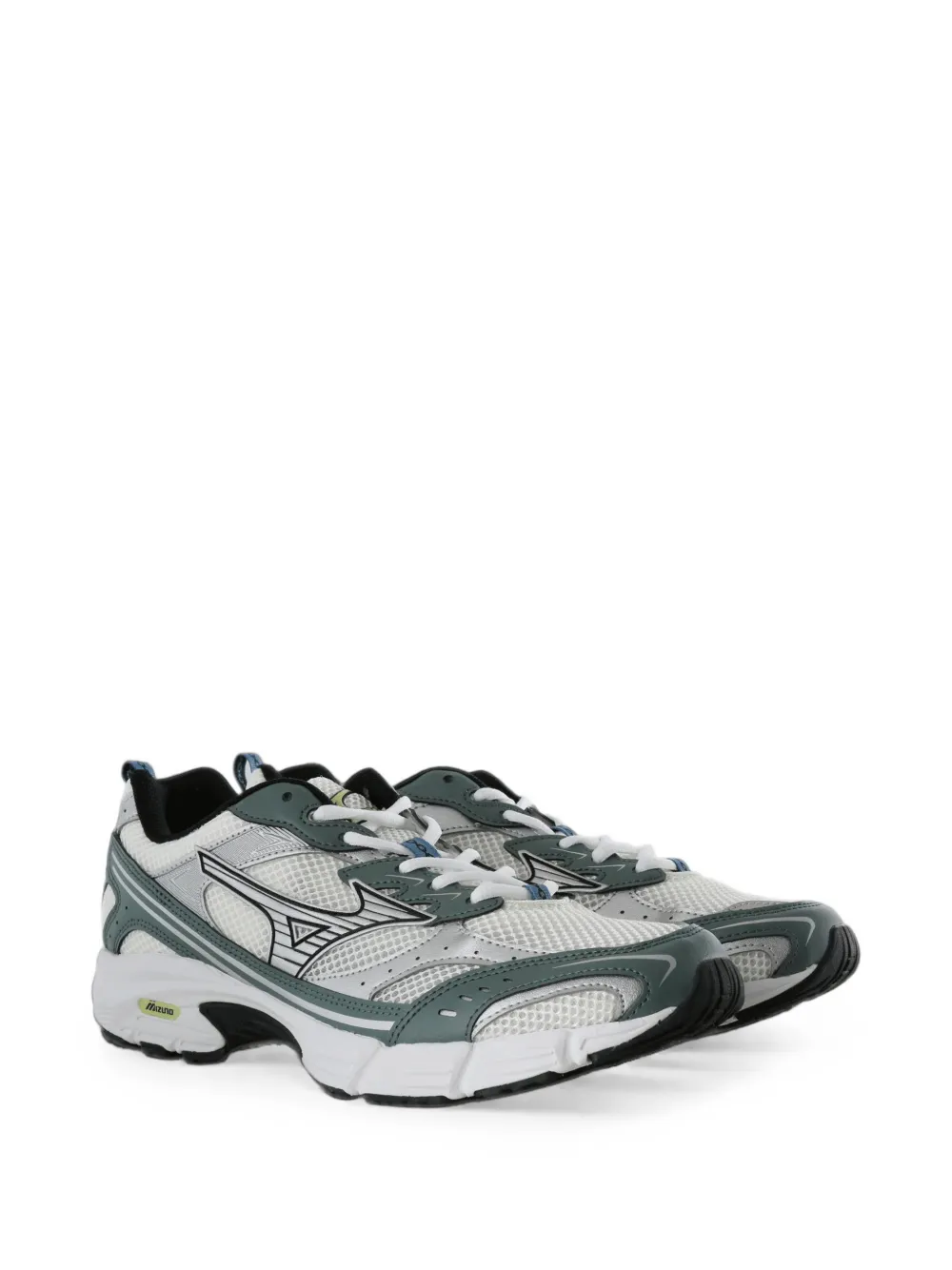 Mizuno Sneakers met mesh vlakken en logo-patch Wit