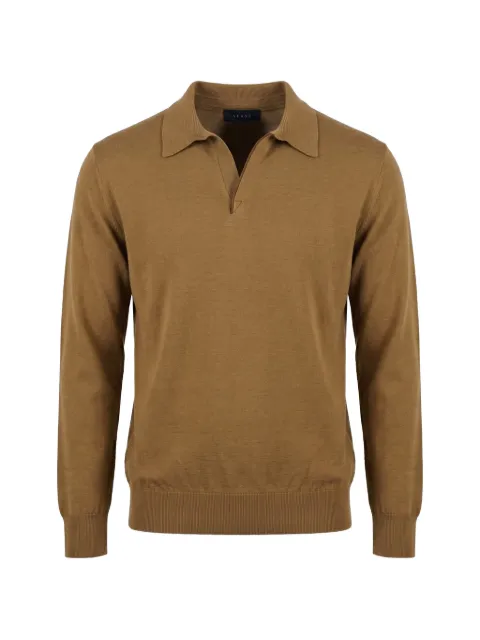 Sease fine-knit polo sweater