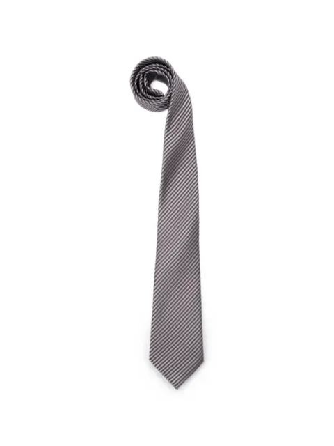 Giorgio Armani diagonal-stripe silk tie