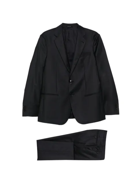 Giorgio Armani single-breasted buttoned suit