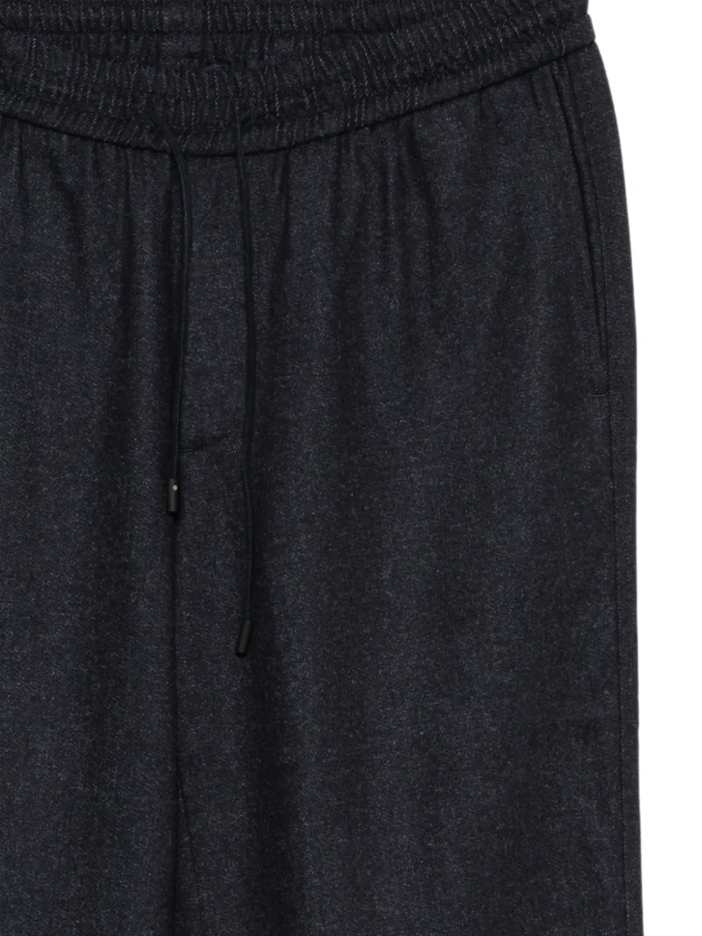 Sease Drawstring Elasticated-waistband Trousers in Blue, view 3