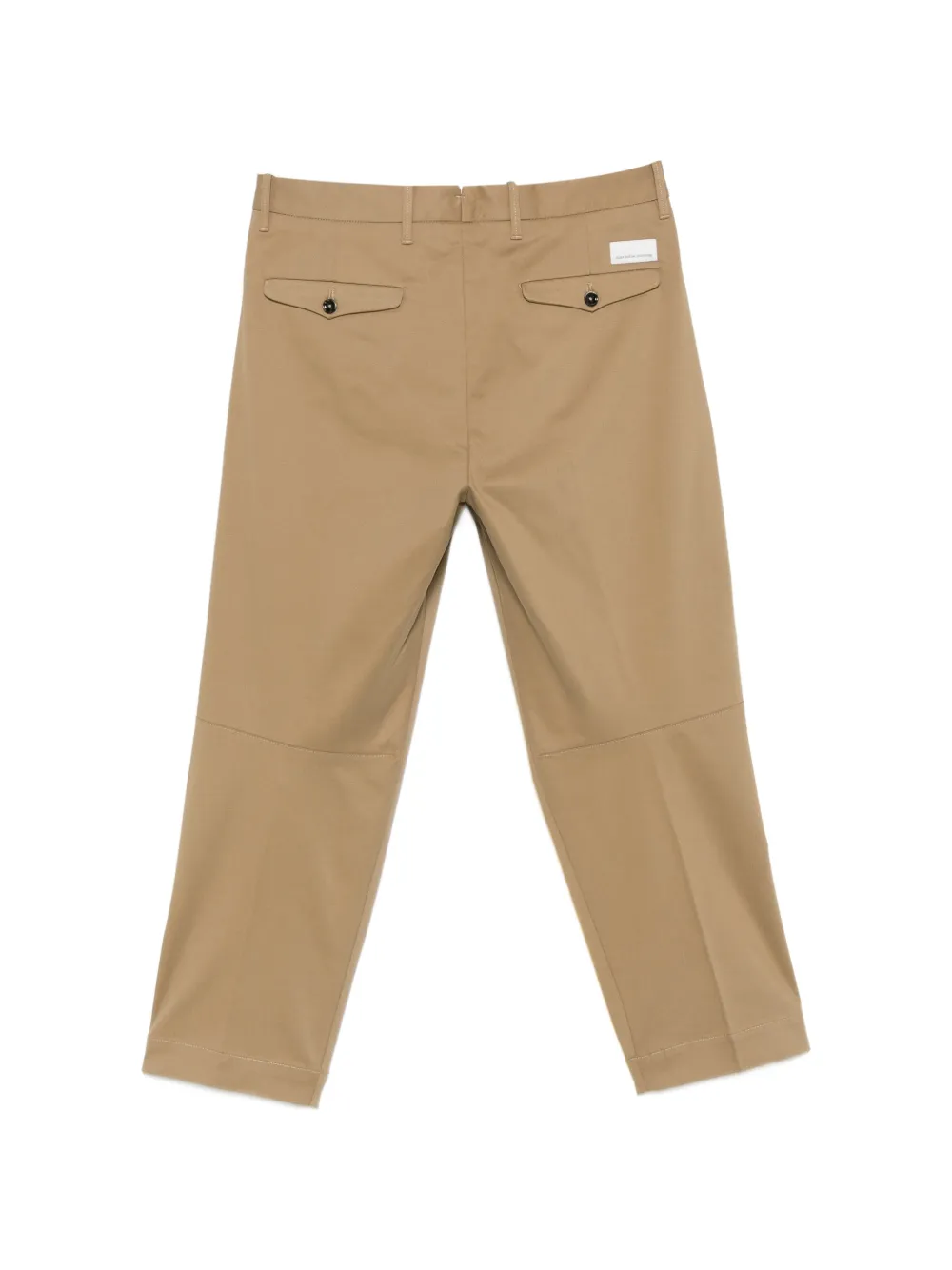 Nine In The Morning Straight plooibroek Beige