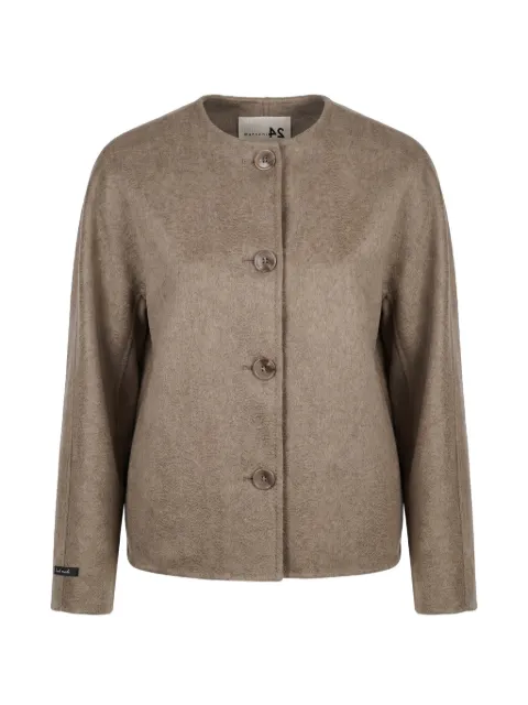 Manzoni 24 cashmere button-front jacket