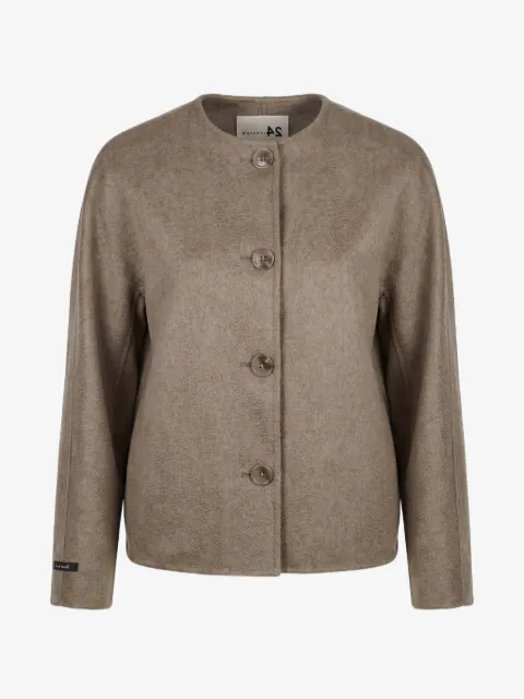 Manzoni 24 cashmere button-front jacket