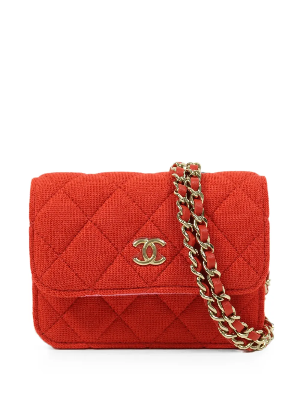 CHANEL Pre-Owned CC Mini Flap shoulder bag - Rosso