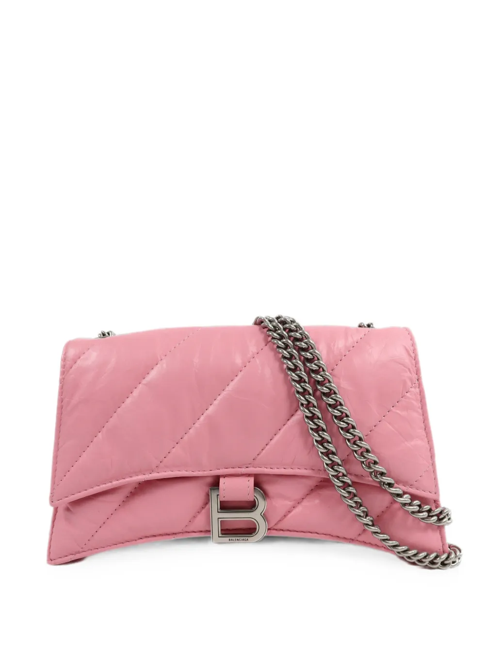 Balenciaga Pre-Owned Crush quilted shoulder bag - Rosa