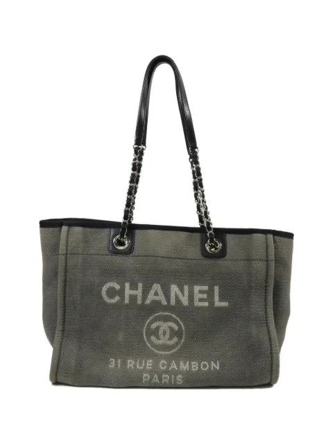 CHANEL Pre-Owned Deauville CC tote bag
