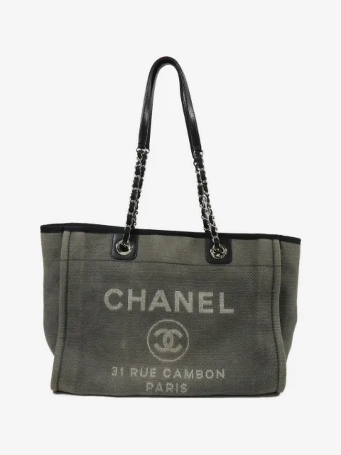 CHANEL Pre-Owned Deauville CC tote bag